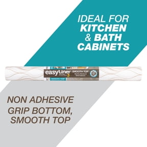 Smooth Top EasyLiner Shelf Liner, Taupe Svelte 20" x 6' 1 Rolls