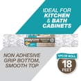 thumbnail interactive-video image 1 of Smooth Top EasyLiner Shelf Liner, Grey Damask 20" x 18'  Roll, 1 of 16