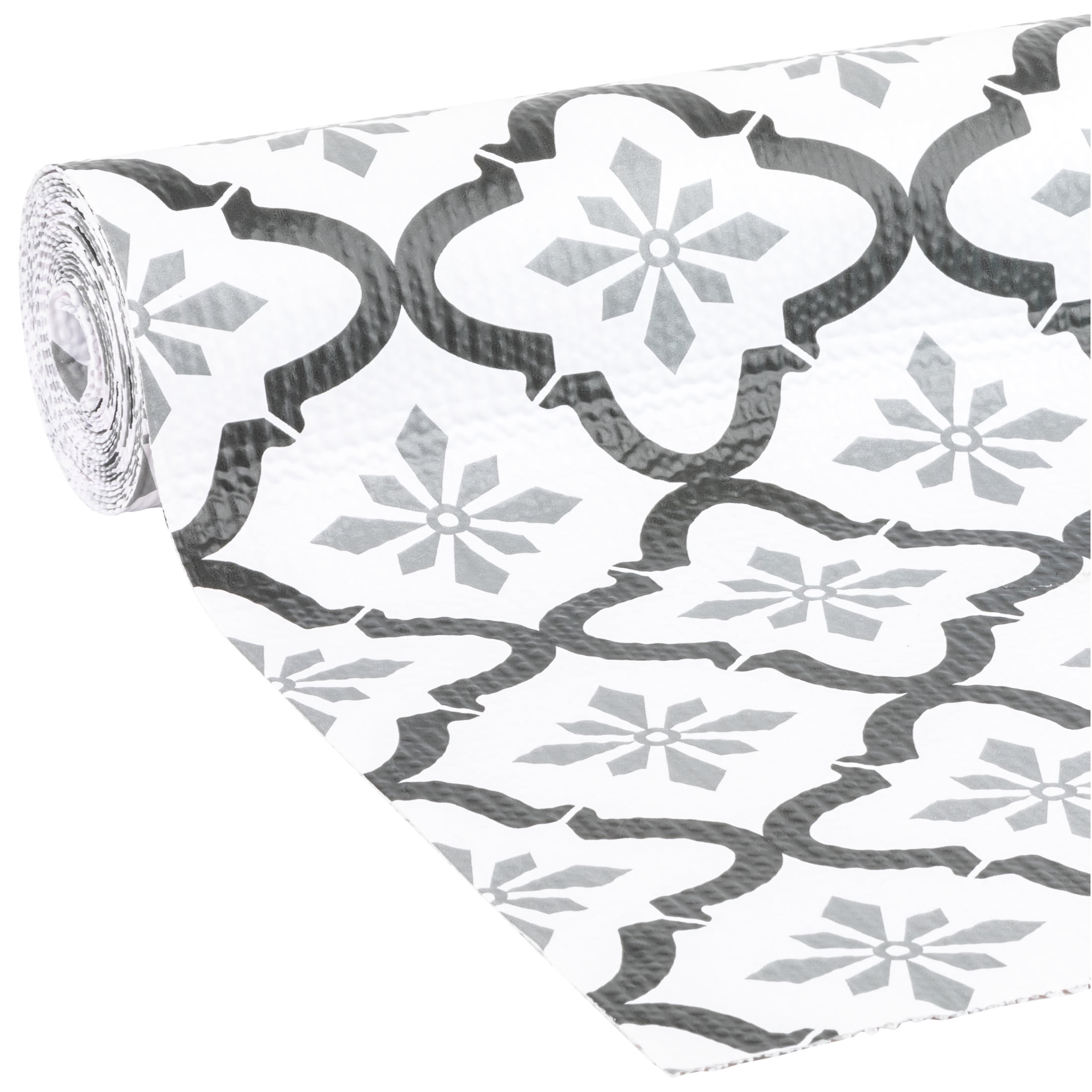 Duck Smooth Top EasyLiner 12-in x 30-ft White Shelf Liner in the