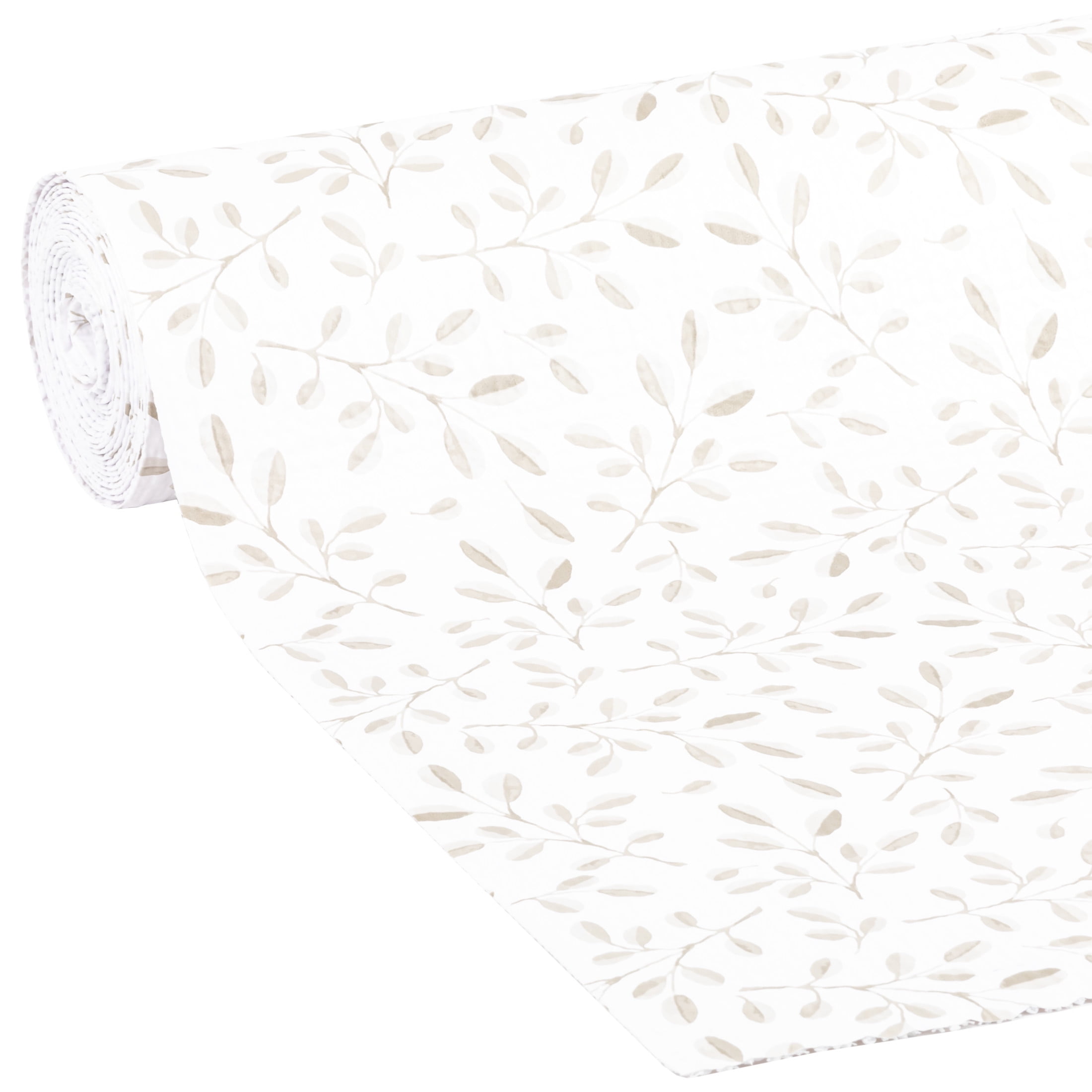 EasyLiner Smooth Top Shelf Liner, Taupe Buds, 12 in. x 10 ft. Roll