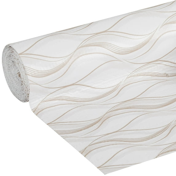 EasyLiner Smooth Top Shelf Liner, Taupe Svelte, 12 in. x 10 ft. Roll