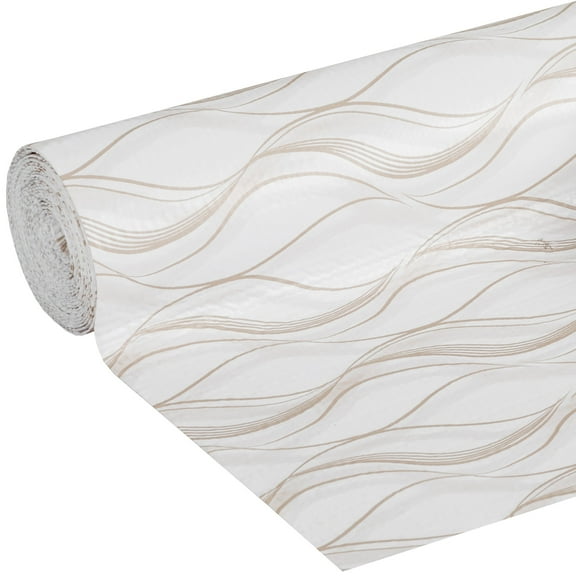 EasyLiner Smooth Top Shelf Liner, Taupe Svelte, 12 in. x 10 ft. Roll