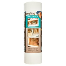 EasyLiner Smooth Top Shelf Liner, White, 12 in. x 20 ft. Roll