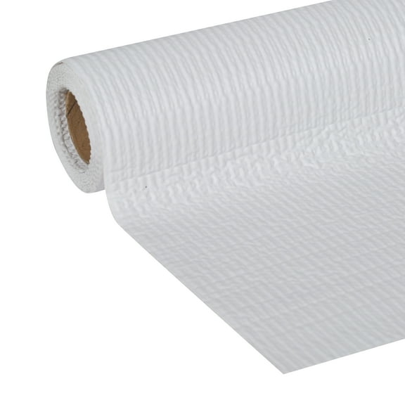 EasyLiner Solid Grip 20 in. x 6 ft. White Shelf Liner