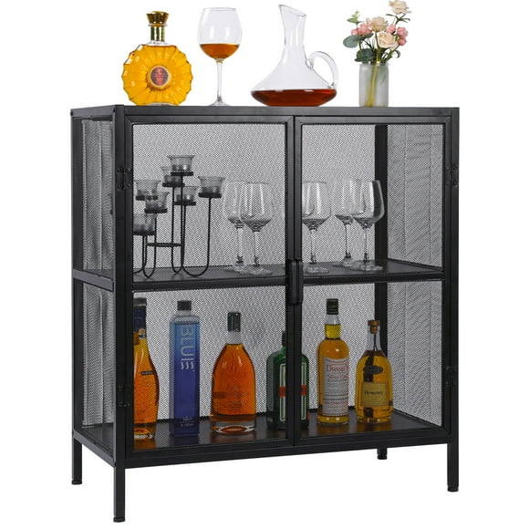 EasyPAG Sideboard Buffet Cabinet Storage Cabinet with Doors Buffet Table