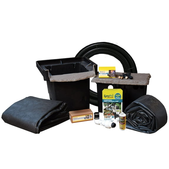 EasyPro ES11AFB PRO-SERIES Small Pond Kit/Complete Kit for 11' x 11' - 1400 Gallon Pond