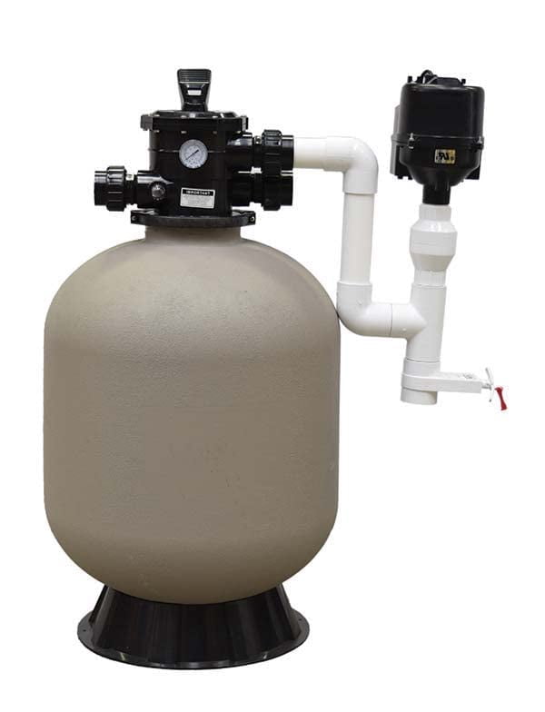 Filter Bead Container EasyPro PBF6000BL Pressurized Bead Filter with Blower for Ponds & Fish ...
