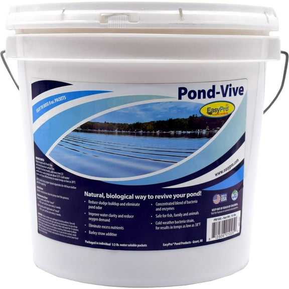 EasyPro Pond Products PB10X Pond-Vive Water Soluble Packs 10 lb Pail