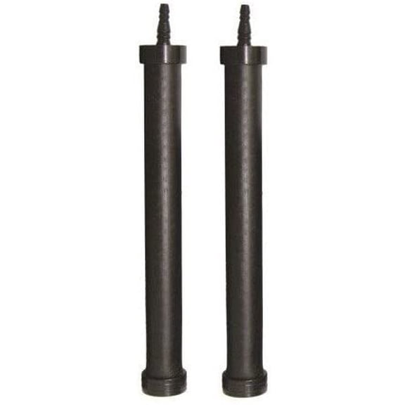 Set of 2 EasyPro RAD12 EPDM Rubber Membrane Air Diffuser 12" Long 3/8" - 1/2" Barb