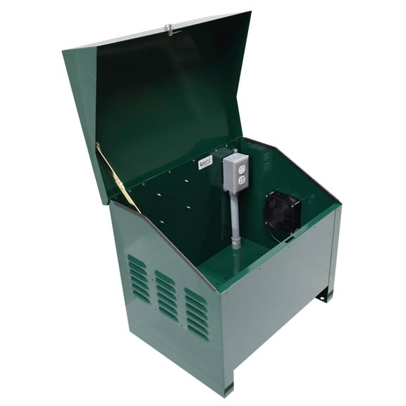EasyPro SC22D1 Deluxe Lockable Steel Cabinet / 16.5" W x 22" L x 19" H / 115 Volt
