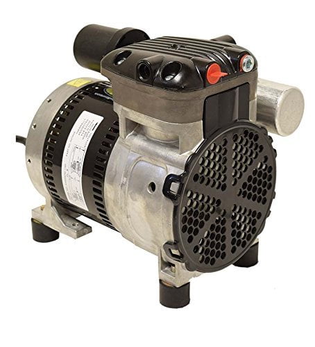 EasyPro SRC25 Stratus Single Rocking Piston Compressor - 1/4 HP, 115V, For Pond Aeration Up To 50 Ft Deep