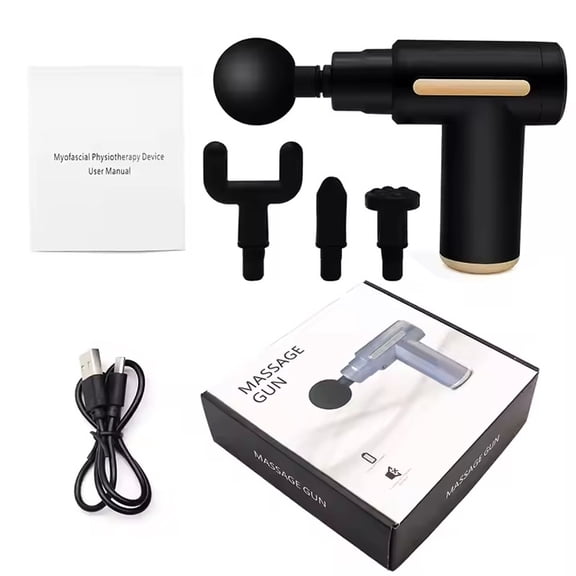 EasyRelax Pocket-Sized Muscle Massager EMS TENS 6 Modes 16 Levels Magnetic Design for Home Office Outdoor Use
