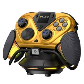 EasySMX Dune 8K Wireless PC Gaming Controller with TMR joystick Smart Display, Dual 8000Hz Polling, RGB Dock & 4 Back Buttons, Switch 2/Switch/PC/iOS/Android