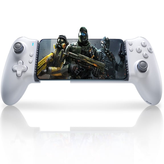 EasySMX M15 Mobile Gaming Controller for Android & iPhone 15/16/17 Series, with Hall Joysticks,Customizable,Turbo & Pass-Through Charging