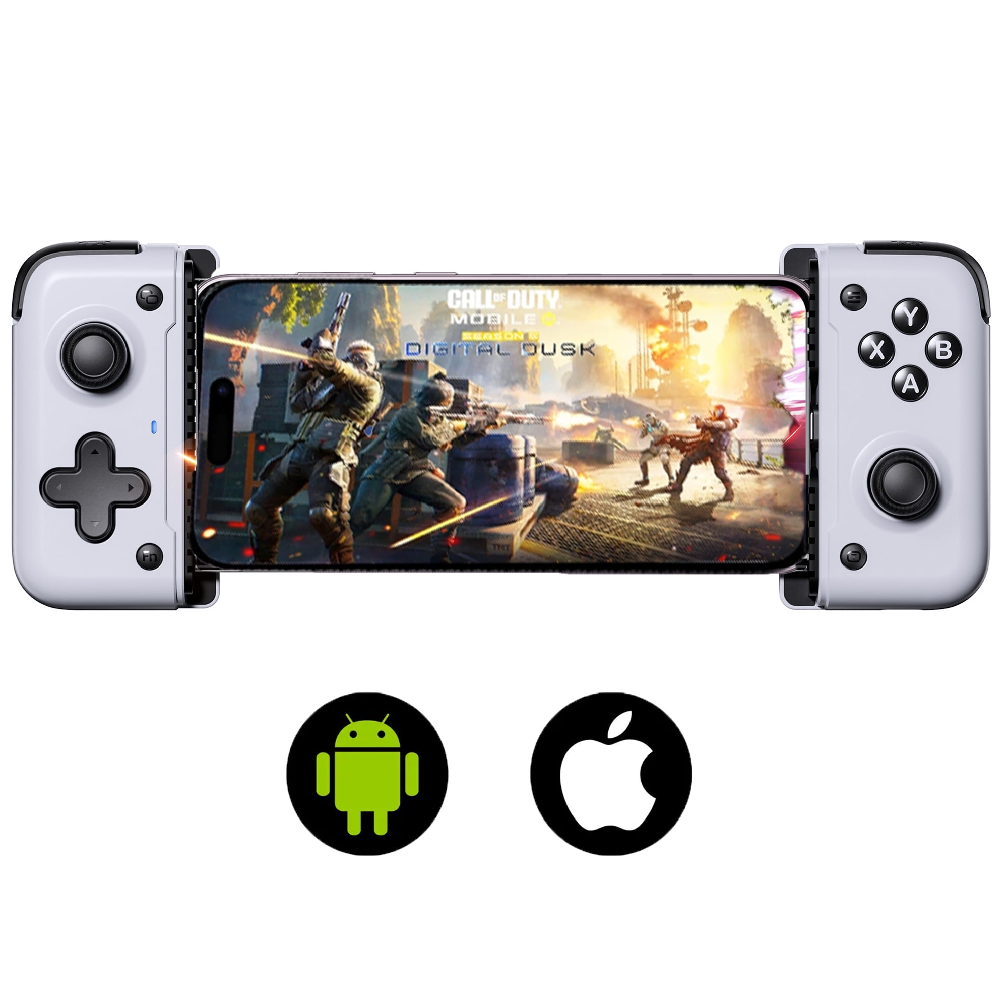 EasySMX USB-C Mobile Gaming Controller for iPhone 15/16 Series and Android Phone, with Hall Trigger for Xbox Game Pass,Cloud Gaming,Plug & Play