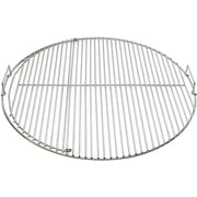 SnS Grills Slow N Sear  EasySpin 24" Hinged Grill Grate   304 Stainless Two-Zone Replacement Grate for Weber Summit Charcoal Grill