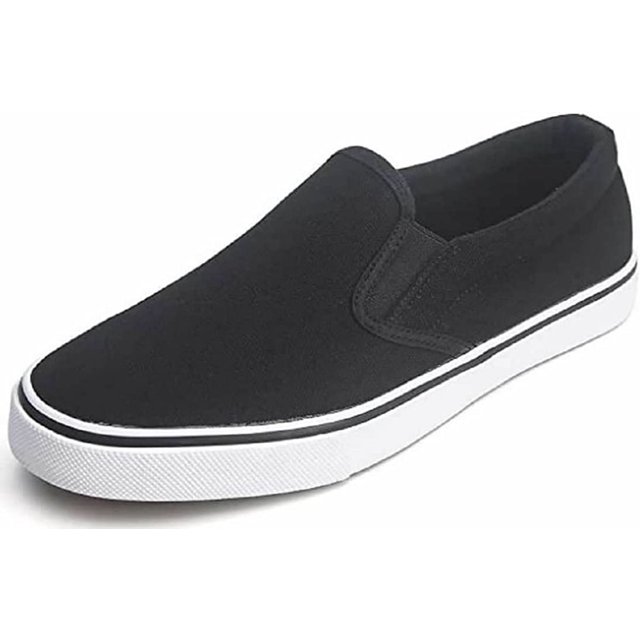 EasySteps Women's Canvas SlipOn Shoes with Padded Insole 308L Black