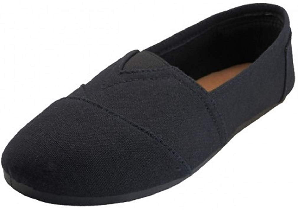 EasySteps Women's Canvas Slip-On Shoes with Padded Insole