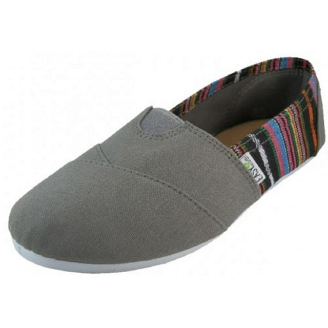 EasySteps Women's Canvas Slip-On Shoes with Padded Insole