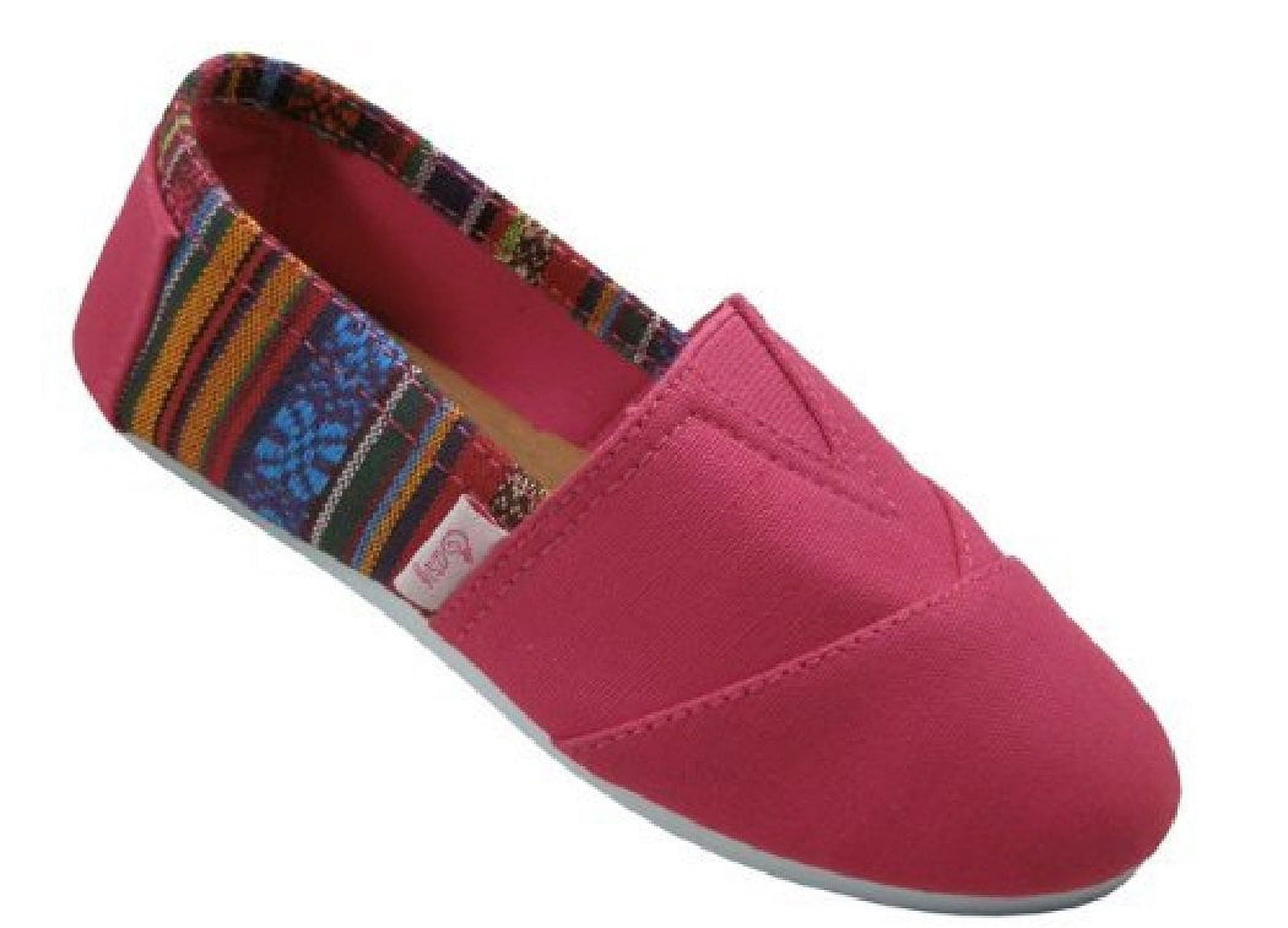 EasySteps Women's Canvas Slip-On Shoes with Padded Insole - Walmart.com