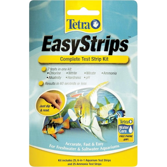 EasyStrips Complete Aquarium Test Kit, 150-Count
