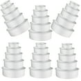 thumbnail image 1 of EasySweetz Round Cake Pan - 5 Pcs Set - Anodized Aluminum Cake Pan Set 2” Deep (4”, 6”, 8”, 10” 12” x 2”), 1 of 14