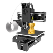 EasyThreed 3D Printer Desktop Printing Machine for Kids 100x100x100mm Print Size Removable Platform One-Key Printing with TF Card PLA Sample Filament for Beginners Household Education