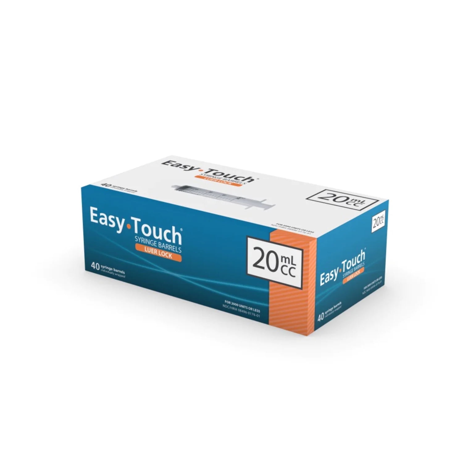 EasyTouch Luer Lock Barrel 20 mL 802024