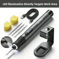 thumbnail image 1 of EasyWox Cordless Soldering Iron Kit with LED Light, 7S Fast Heating 392°F-842°F, Rechargeable, Auto Sleep, 3 C210 Precision Tips for Precision Repair, 1 of 12