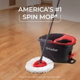 thumbnail image 1 of EasyWring Spin Mop and Bucket System: Portable, Non-Abrasive, Reusable, Extendable Handle, 1 of 13