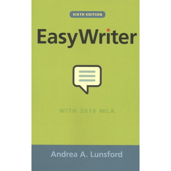 Pre-Owned EasyWriter, 9781319050764, 131905076X, Paperback, Sixth edition