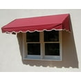 thumbnail image 1 of Easyawn Sunbrella Classic Window Awning/Door Awning/5colors + 3sizes/Door Canopy/Window Awning/Canvas Window Awning/Canvas Door Awning/by Easyawn with Sunbrella Canvas (Burgundy 8 feet Wide), 1 of 5