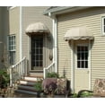 thumbnail image 1 of Easyawn Sunbrella Dome Window Awning/Door Awning/ 5 Colors + 3 Sizes/Door Canopy/Window Awning/Canvas Window Awning/Canvas Door Awning/by Easyawn with Sunbrella Canvas (Linen 6 feet Wide), 1 of 5