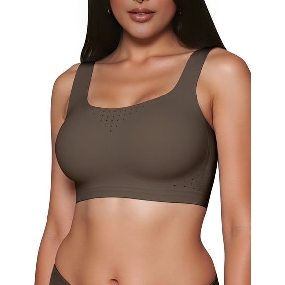 Easybunny Seamless Comfort Push Up Bra Wireless Full Coverage Everyday Wear Plus size Bras