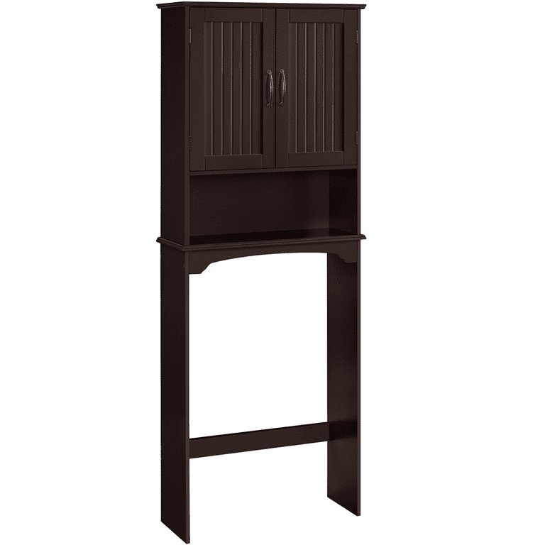 Easyfashion Wooden Storage Cabinet Organizer with 4 Drawers for Bathroom,  Espresso