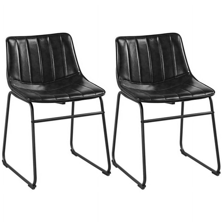 Walmart leather dining chairs new arrivals