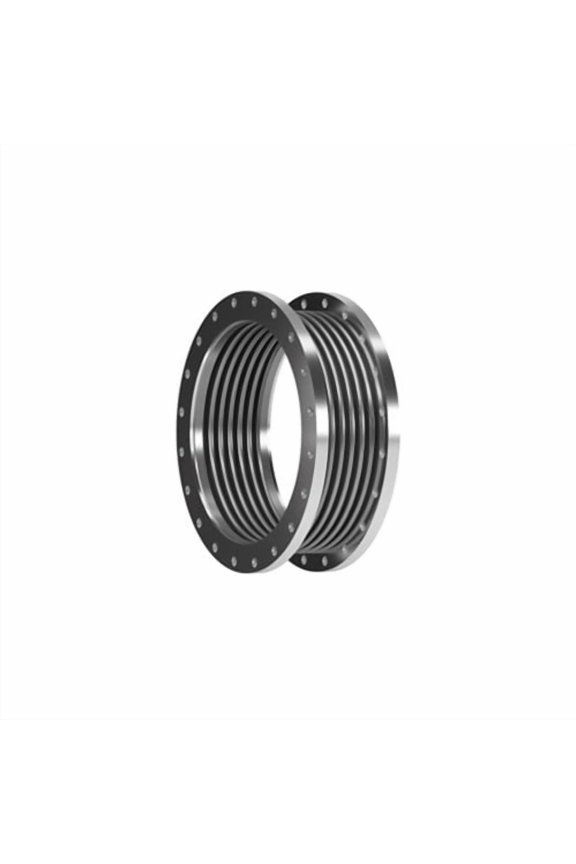 High-Temperature All-Metal Expansion Joints with Flanged Ends 150 PSI, Drilling: ANSI B16.5 Class 150#