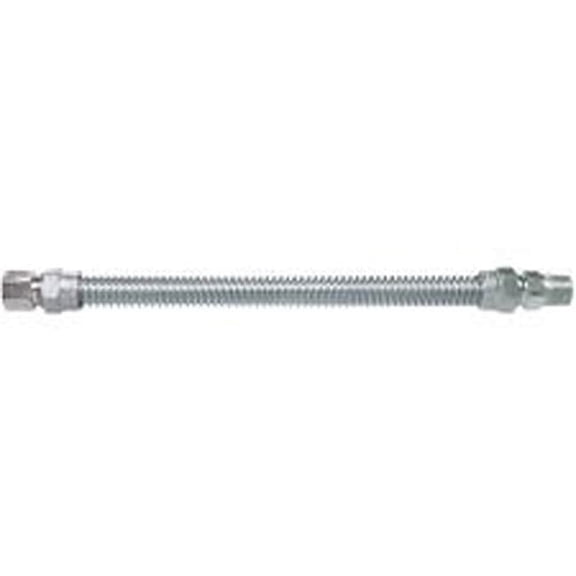 Easyflex USA EFGC-012-YE-1011-18 Gas Connector - 0.5 Mip x 0.5 Fip