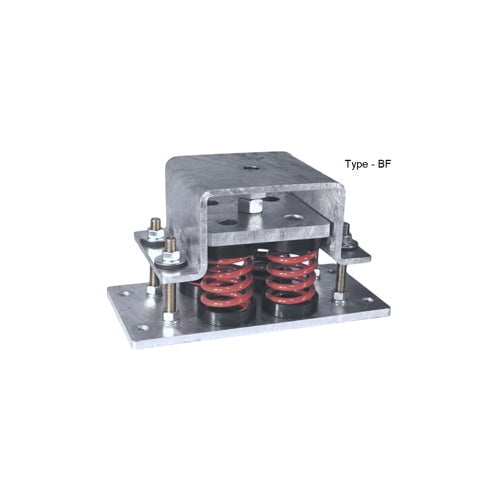 Easyflex VibraSystems 4 Spring Isolator/Restrainer, 1 Inch Deflection