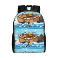 thumbnail image 1 of Easygd Animals on Noah's Ark Floating Versatile and Stylish Backpack: Comfort, Storage, and Durability for College,Work, Travel, and Everyday Use, 1 of 8