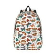 thumbnail image 1 of Easygd Colorful Butterfly Canvas Backpack: Stylish, Lightweight, and Versatile with Large Capacity and Adjustable Straps –, 1 of 7