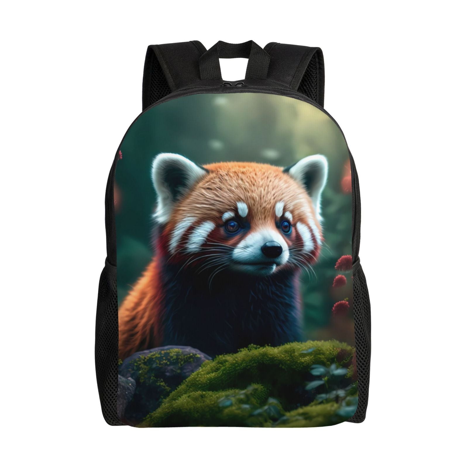 Raccoon Print Pattern Premium Backpack main image 1