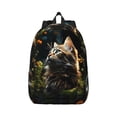 thumbnail image 1 of Easygd Realistic Style Cute Cat Canvas Backpack: Stylish, Lightweight, and Versatile with Large Capacity and Adjustable Straps –, 1 of 7