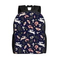 thumbnail image 1 of Easygd Retro Rabbit Flower Versatile and Stylish Backpack: Comfort, Storage, and Durability for College,Work, Travel, and Everyday Use, 1 of 8