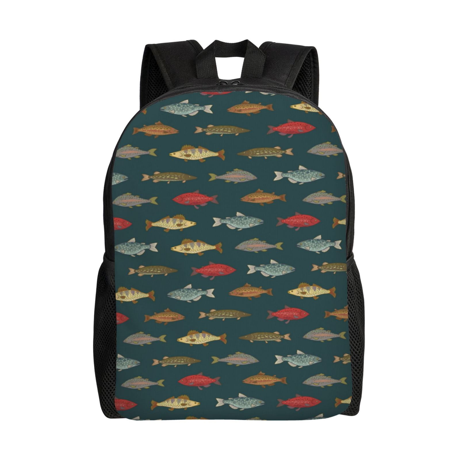 Poco Fish Backpack Easygd River Freshwater Fish Versatile and Stylish Backpack: Comfort ...