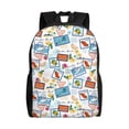 thumbnail image 1 of Easygd Stamp Versatile and Stylish Backpack: Comfort, Storage, and Durability for College,Work, Travel, and Everyday Use, 1 of 8