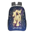 thumbnail image 1 of Easygdp 2025 New Year 1 Clear Backpack, Transparent Bookbag for School for Women Men, Capacity Clear Bag for College, Travel, 1 of 7