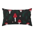 thumbnail image 1 of Easygdp Amanita Mushroom Envelope Closure Pillowcase - 20x36in, Queen Pillowcase, Breathable, Stain-Resistant, Wrinkle-Free, 1 of 1