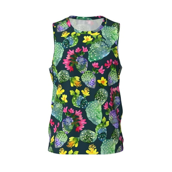 Easygdp Amanita Mushroom Men's Mesh Basketball Jersey Quick Drying Sleeveless Shirts Fitted Muscle Tank Tops Sport Round Neck T-Shirt - Medium