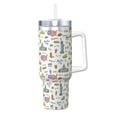 Easygdp America Landmarks Insulated Stainless Steel Hot/Cold Coffee Cup